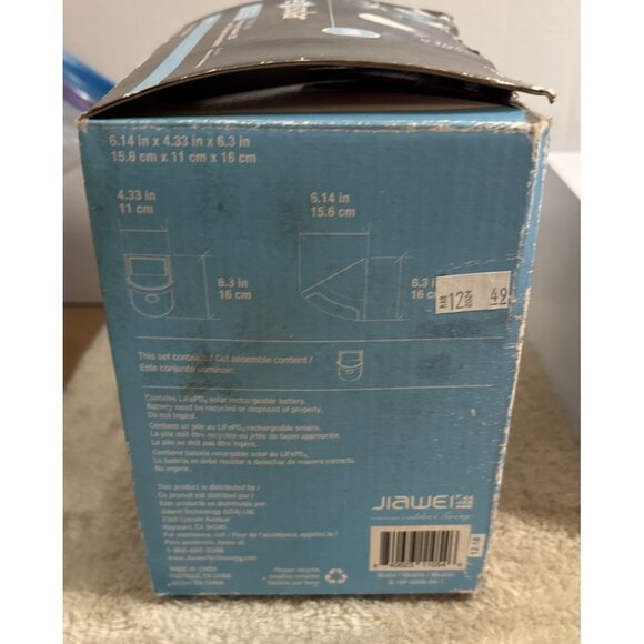 EZ Solar LED Step Light Motion Activated Outdoor Fixture READ - Picture 3 of 8